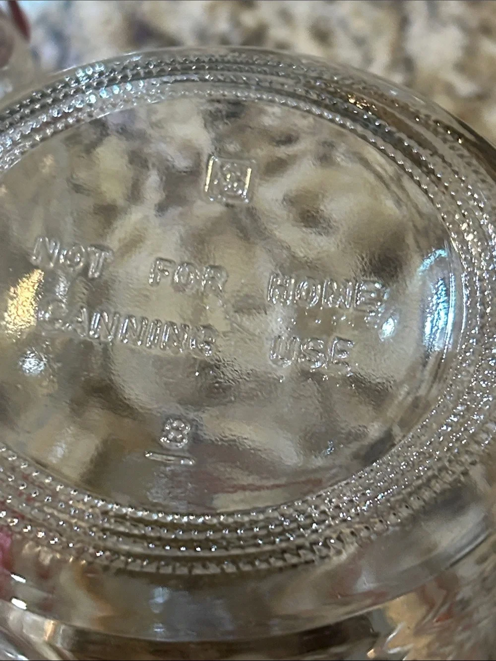 Anchor Hocking Clear Glass Canisters with Red Wire Bails - Set of 2
